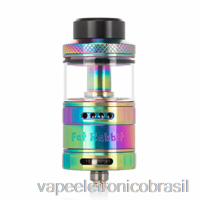 Vape Eletrônico Hellvape Fat Coelho Solo 25mm Rta Arco-íris